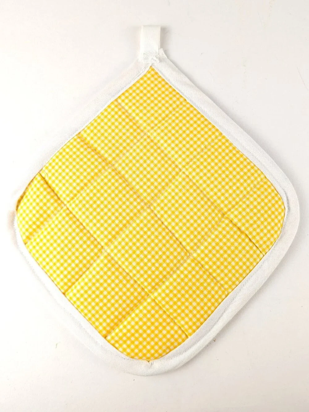 Vintage Dutch Print Quilted Pot Holder